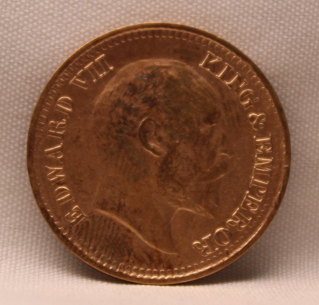 Half Pice 1908 Edward VII Bronze coins