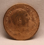 Half Pice 1908 Edward VII Bronze coins