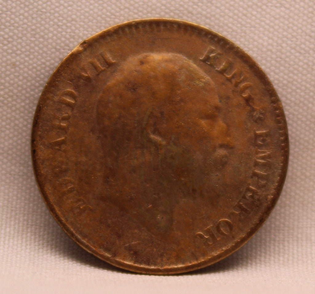 Half Pice 1909 Edward VII Bronze coins