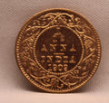 1\12 Anna 1909 Edward VII Copper coins