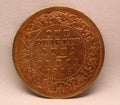 Quarter Anna 1909 Edward VII Bronze coins