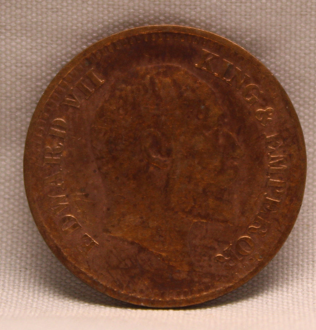 Half Pice 1909 Edward VII Bronze coins