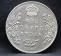 1 Rupee 1909 Edward VII Silver coins