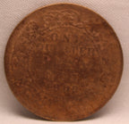 Quarter Anna 1909 Edward VII Bronze coins