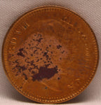 Half Pice 1909 Edward VII Bronze coins
