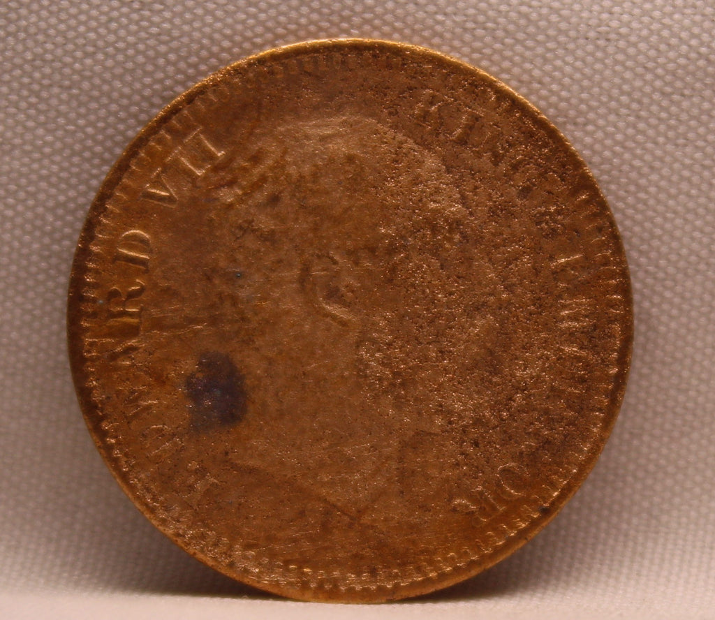 Half Pice 1909 Edward VII Bronze coins