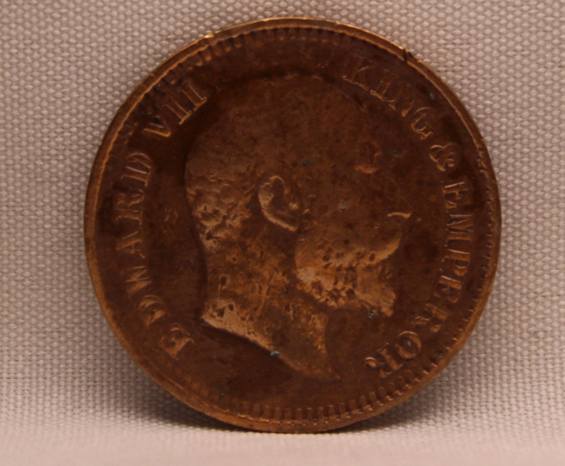 Half Pice 1909 Edward VII Bronze coins