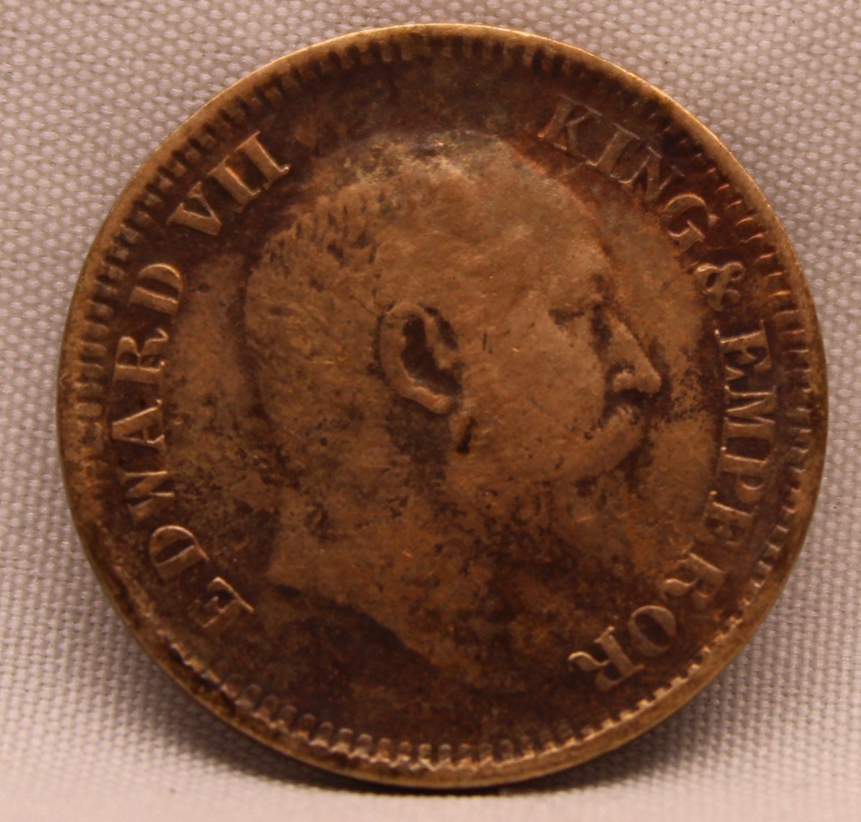 Half Pice 1909 Edward VII Bronze coins