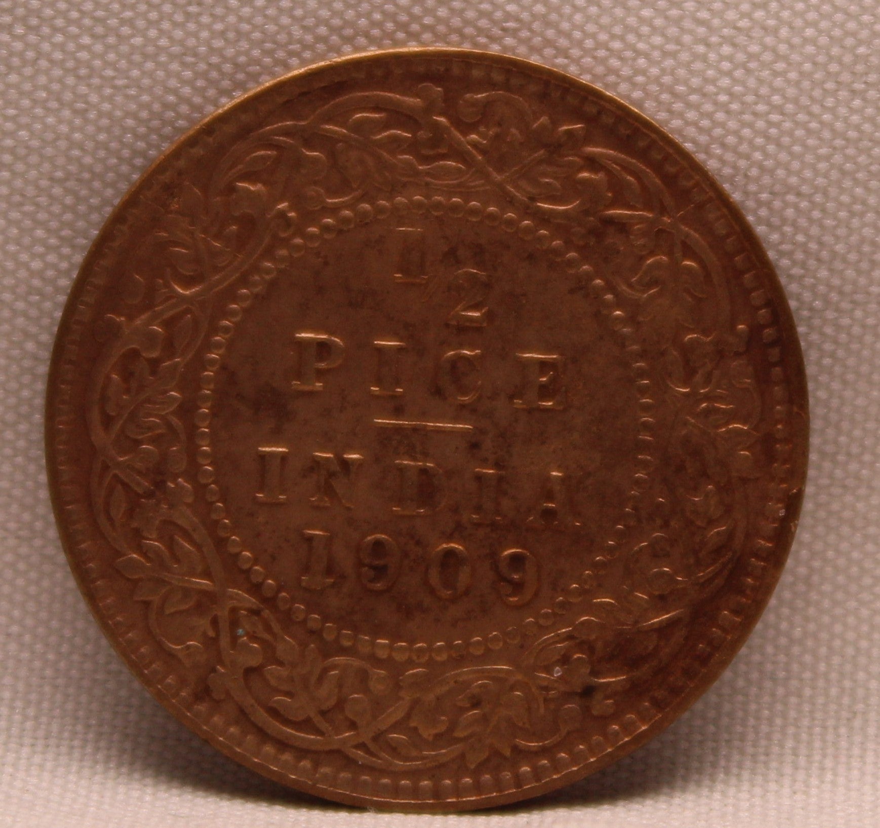 Half Pice 1909 Edward VII Bronze coins