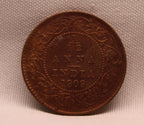 1\12 Anna 1909 Edward VII Copper coins