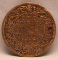 Quarter Anna 1910 Edward VII Bronze coins