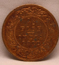 Half Pice 1910 Edward VII Bronze coins