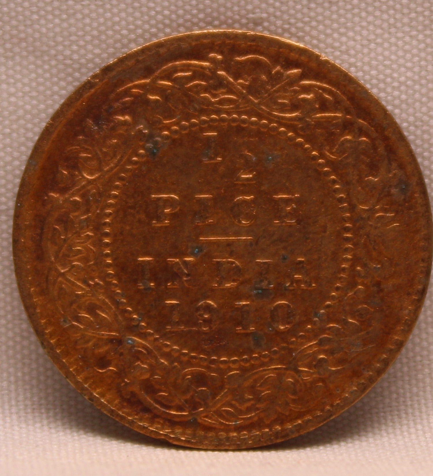Half Pice 1910 Edward VII Bronze coins