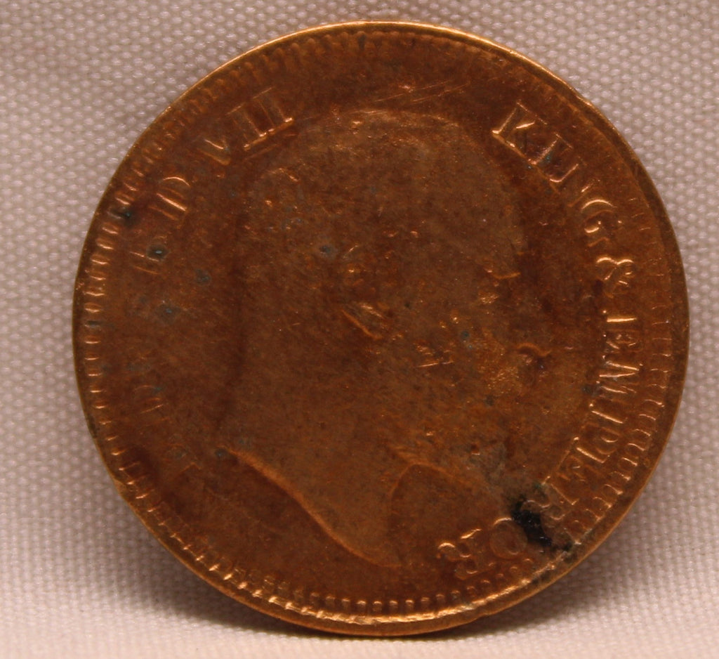 Half Pice 1910 Edward VII Bronze coins