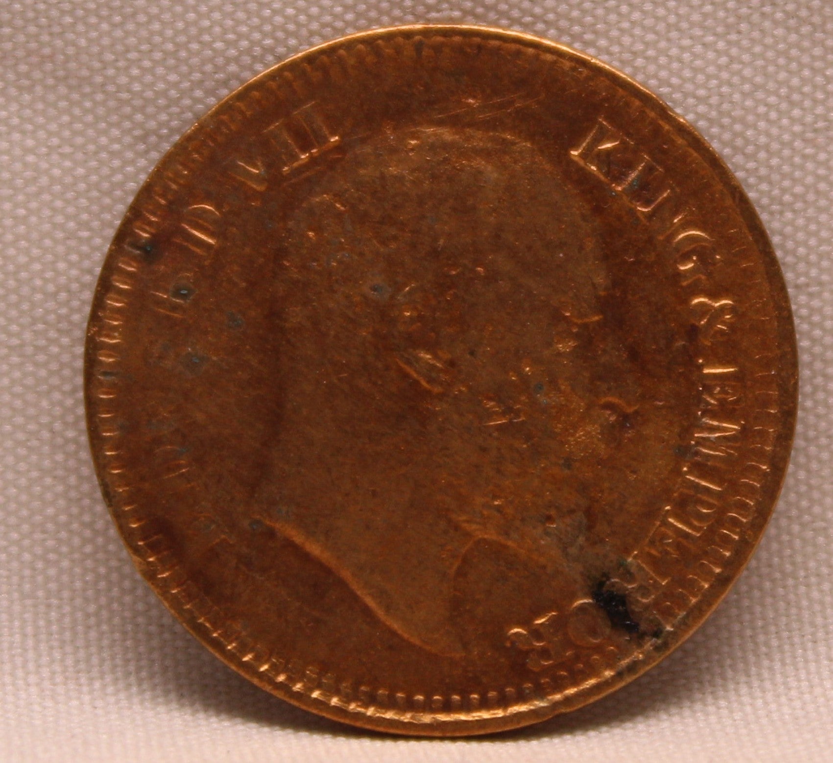 Half Pice 1910 Edward VII Bronze coins