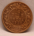 Half Pice 1910 Edward VII Bronze coins