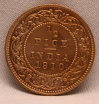 Half Pice 1910 Edward VII Bronze coins