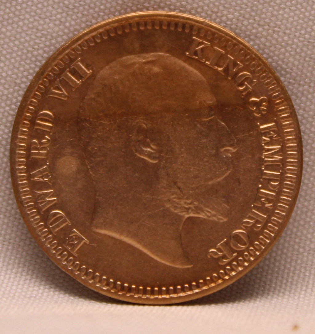 Half Pice 1910 Edward VII Bronze coins