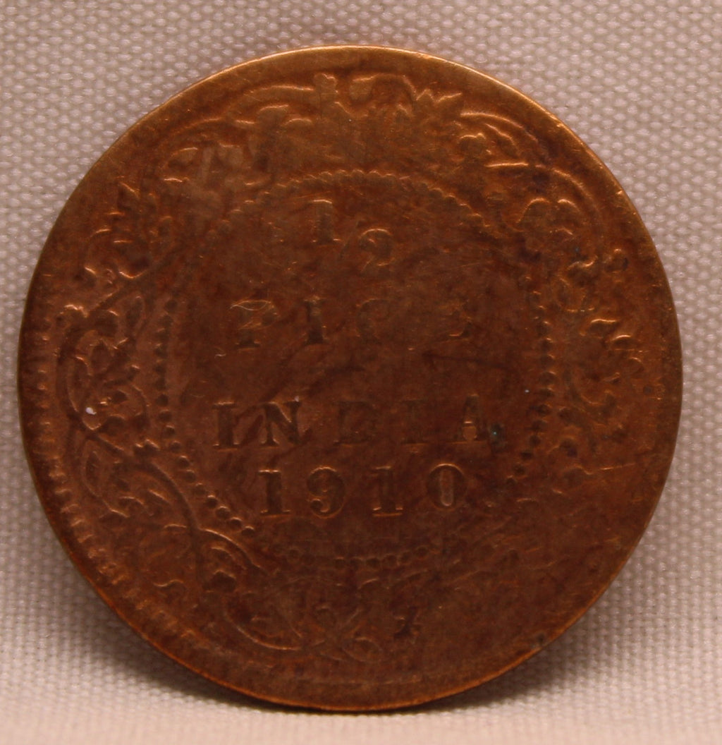 Half Pice 1910 Edward VII Bronze coins