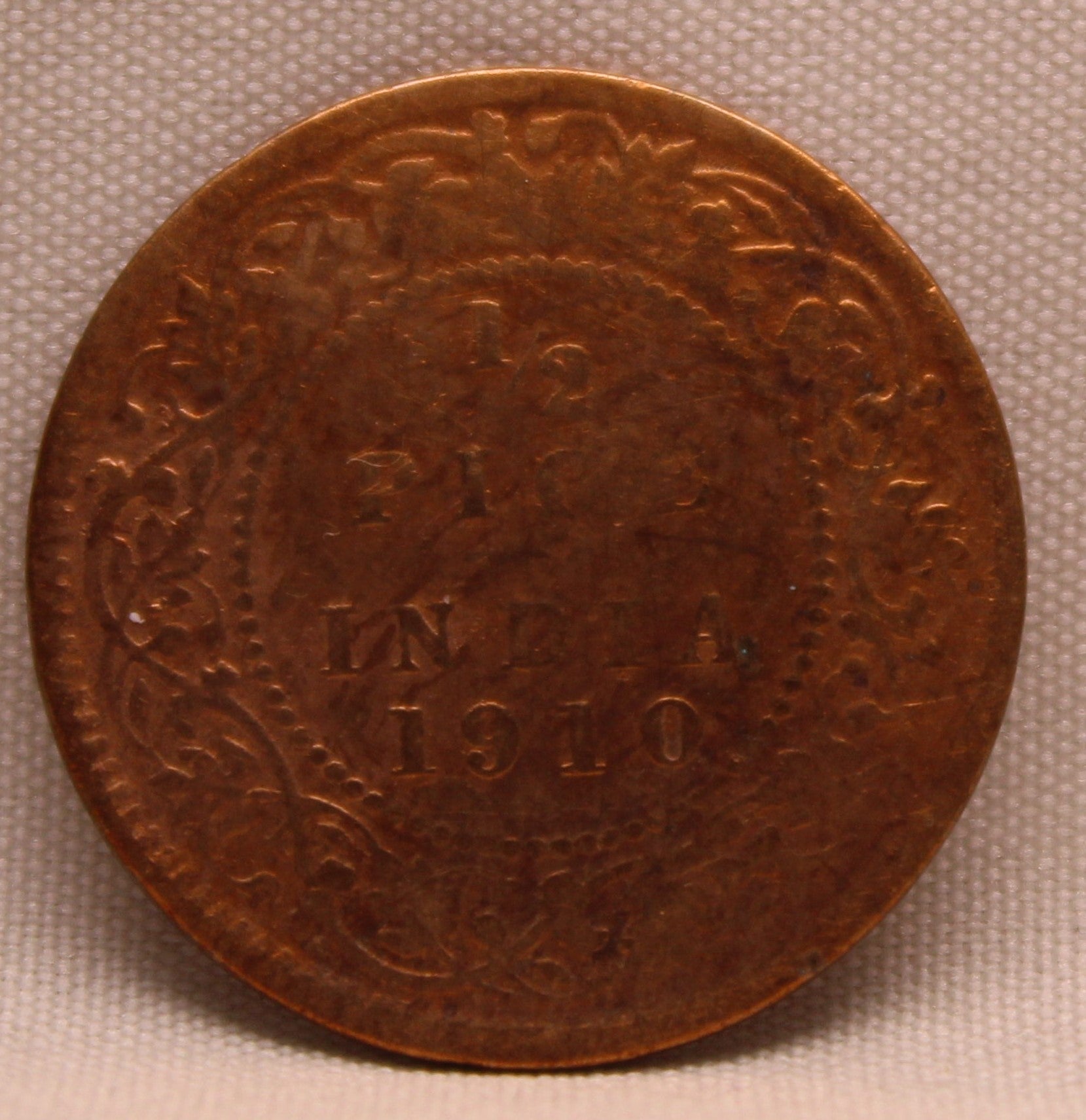 Half Pice 1910 Edward VII Bronze coins