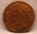 Half Pice 1910 Edward VII Bronze coins