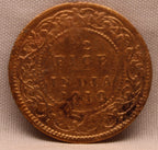 Half Pice 1910 Edward VII Bronze coins