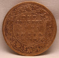 Quarter Anna 1910 Edward VII Bronze coins