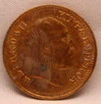 Half Pice 1910 Edward VII Bronze coins