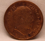 Half Pice 1910 Edward VII Bronze coins