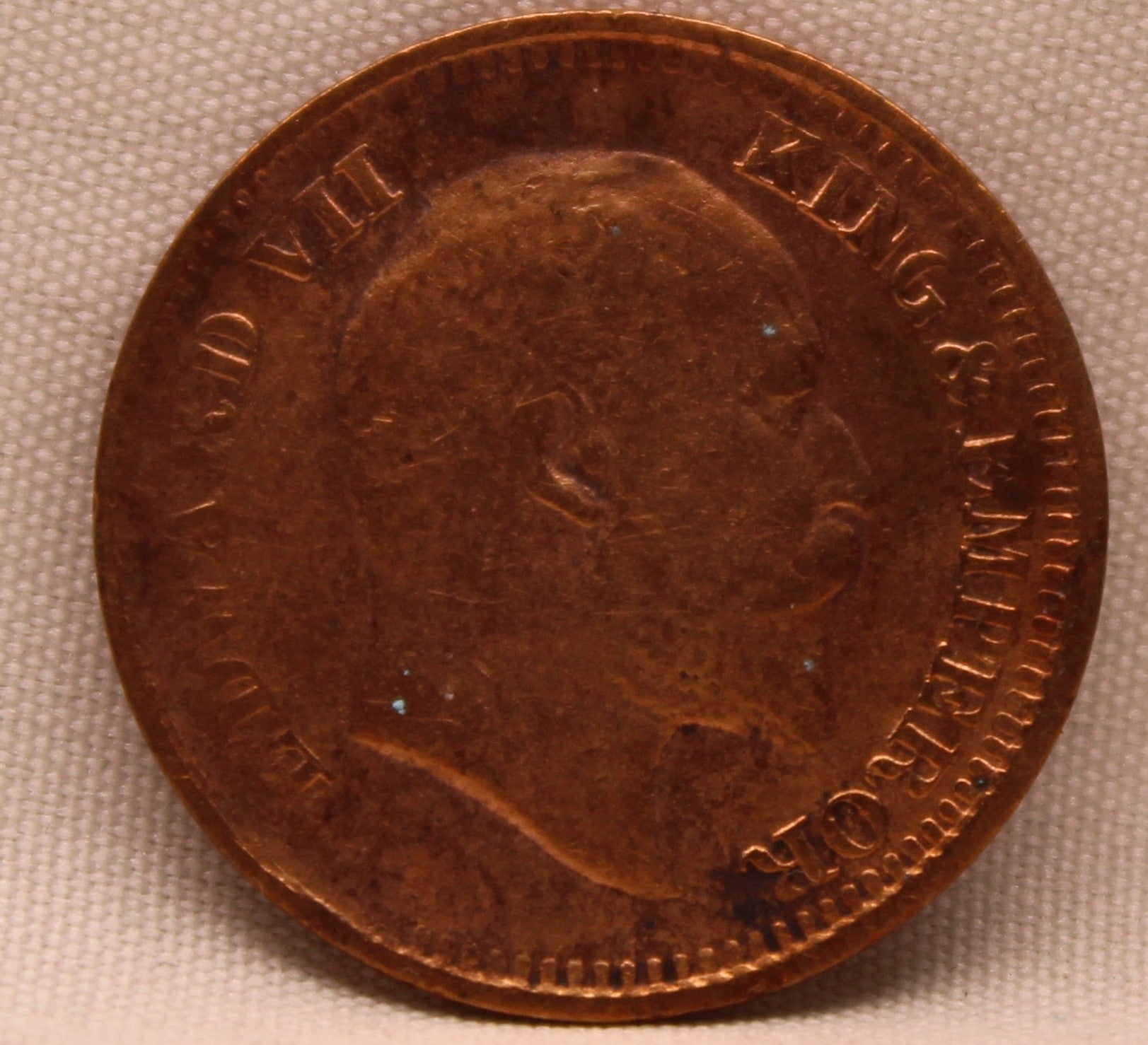 Half Pice 1910 Edward VII Bronze coins