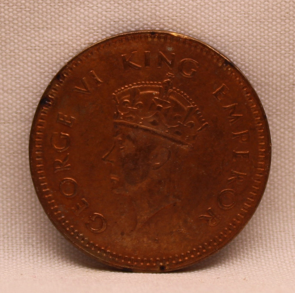 Half Pice 1938 George VI Bronze coins