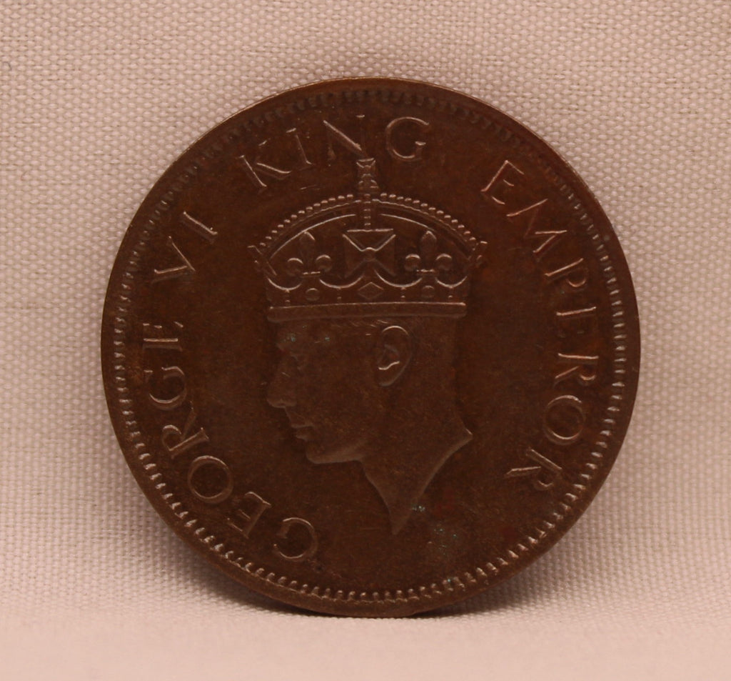 Quarter Anna 1941 George VI Copper coins