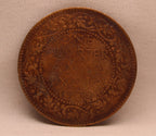 Quarter Anna 1939 George VI Copper coins