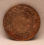 Half Pice 1940 George VI Bronze coins