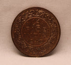 Half Pice 1940 George VI Bronze coins