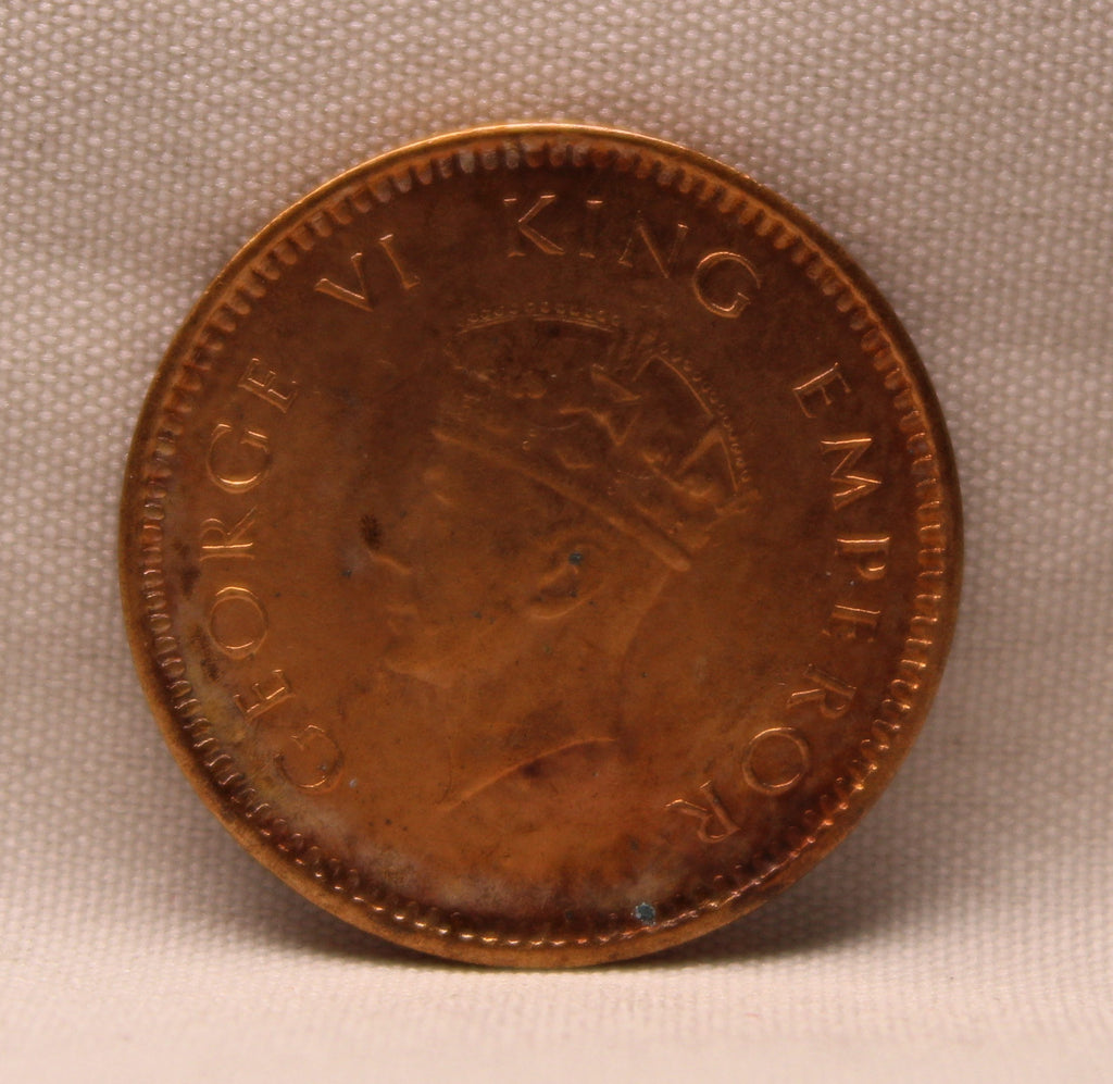 Half Pice 1940 George VI Bronze coins