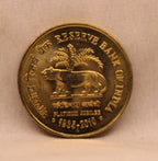 5 RS RESERVE BANK OF INDIA PLATINUM JUBILEE 1935 - 2010 BOMBAY