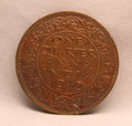 Quarter Anna 1940 George VI Copper coins