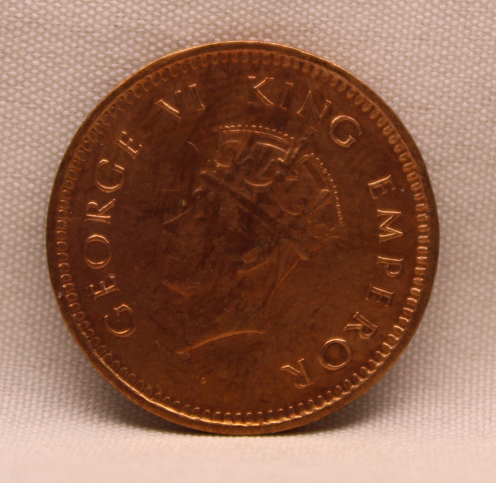 Half Pice 1940 George VI Bronze coins