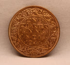 Quarter Anna 1941 George VI Copper coins