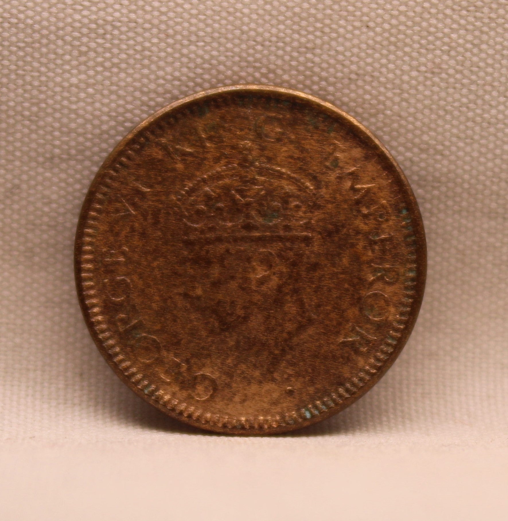 1/12 Anna 1941 George VI Bronze coins