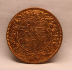 Quarter Anna 1941 George VI Copper coins