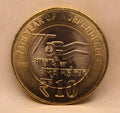 10 RS - 75TH YEAR OF INDEPENDENCE COIN