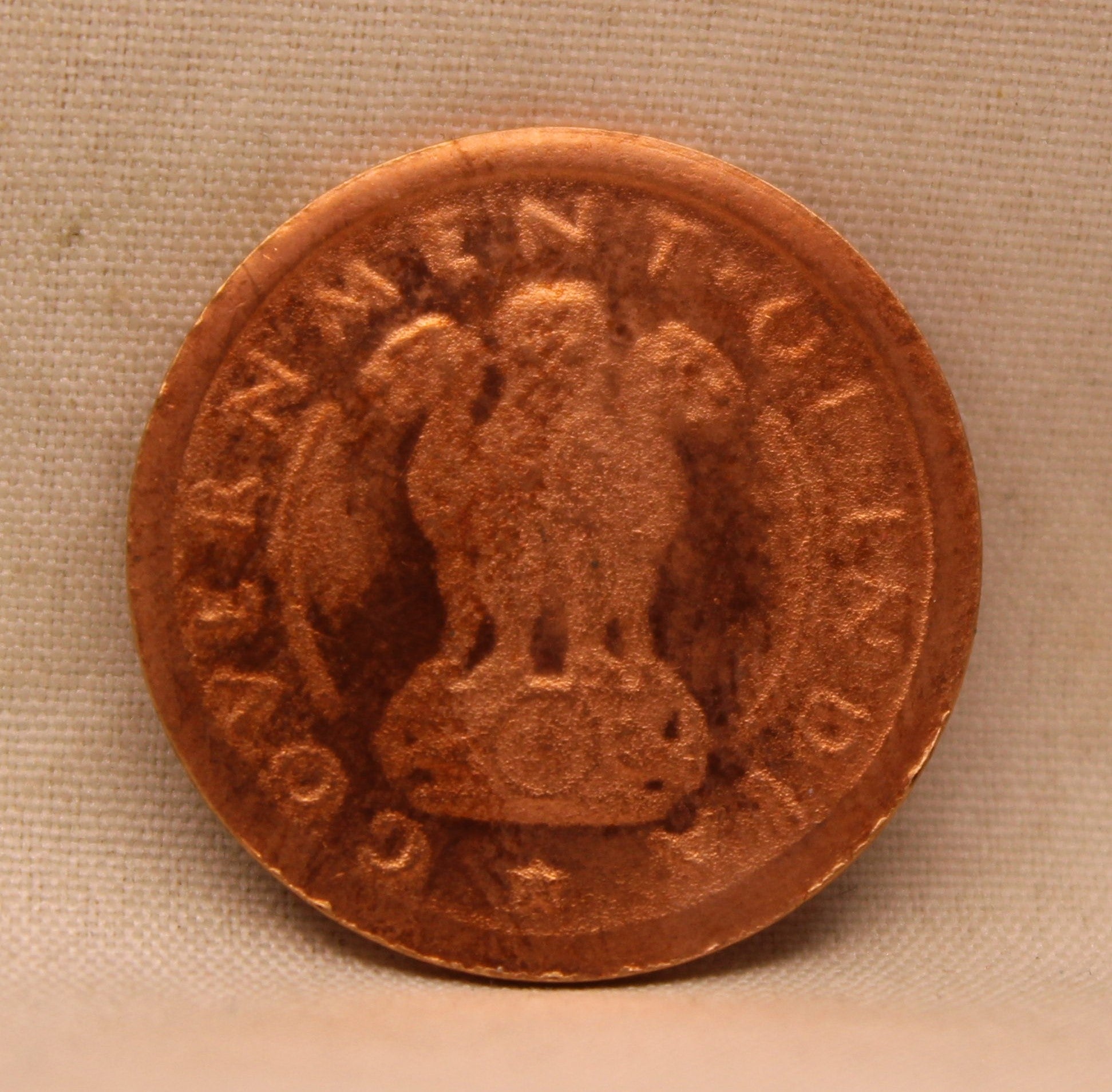 1 RS - REPUBLIC INDIAN COIN-1982-UNC
