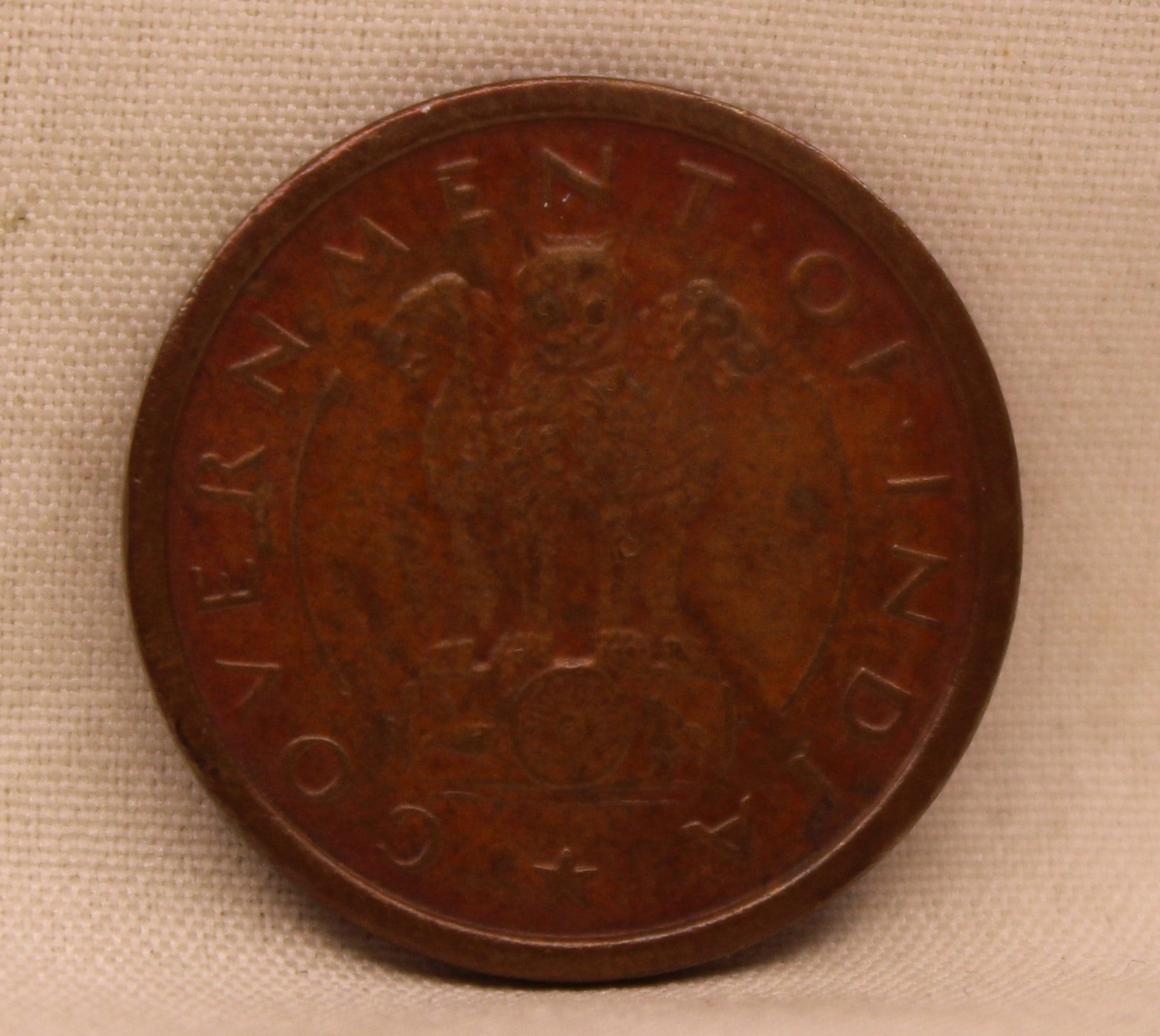 One Pice - Galloping Horse Coin -1955-UNC