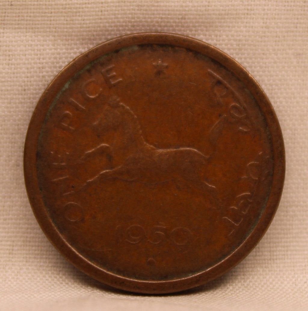 Half Anna - Standing Bull- 1950 - UNC