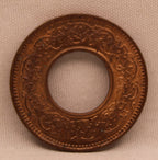 1 Pice 1944 George VI Copper coins