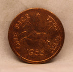One Pice - Galloping Horse Coin - 1953 - UNC