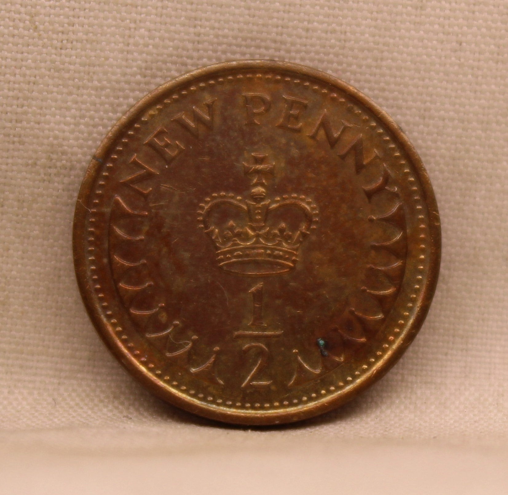 Half - New Penny - Elizabeth  - 1980