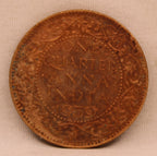 Quarter Anna 1939 George VI coins